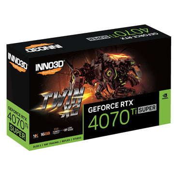 Grafikkarte INNO3D GEFORCE RTX 4070 Ti SUPER TWIN X2 GeForce RTX 4070 Ti 16 GB GDDR6X