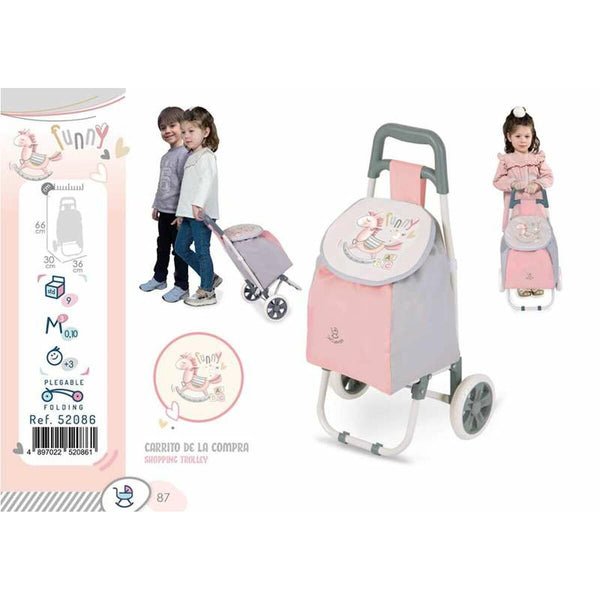 Warenkorb Decuevas Funny Biegsam Spielzeug Rosa 66 x 30 x 36 cm