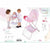 Puppensitz Decuevas Ocean Fantasy  Hochstuhl 65 x 32 x 42 cm