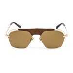 Herrensonnenbrille Belstaff MAXFORD-DORADO-TAN-W Gold ø 57 mm