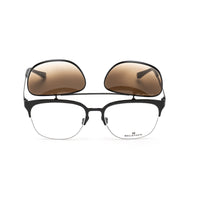 Brillengestell + Sonnenbrille Belstaff HATCHER-NEGRO-W Ø 55 mm Clip On