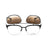 Brillengestell + Sonnenbrille Belstaff HATCHER-NEGRO-W Ø 55 mm Clip On