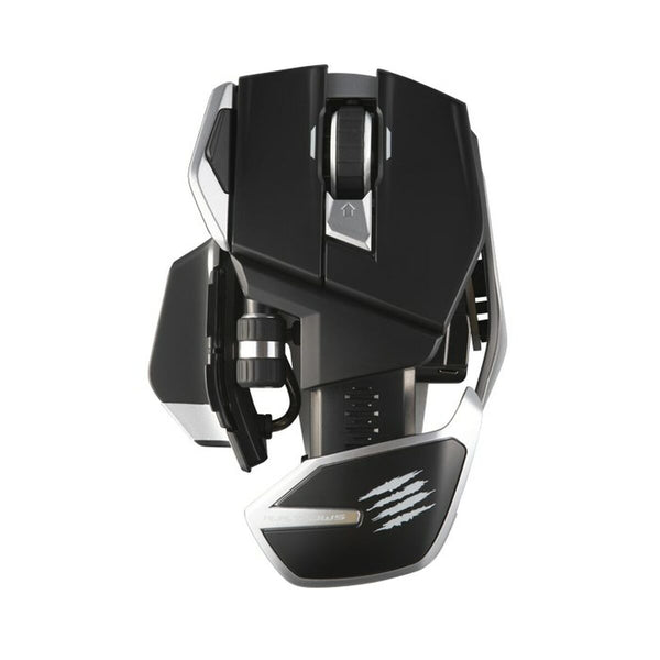 Drahtlose Bluetooth Maus Mad Catz MR07DHINBL000-0 Schwarz Schwarzweiß