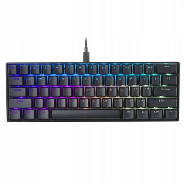 Mechanische Tastatur Mad Catz KS63NMUSBL000-0 Schwarz Bunt Schwarzweiß