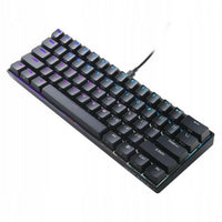 Mechanische Tastatur Mad Catz KS63NMUSBL000-0 Schwarz Bunt Schwarzweiß