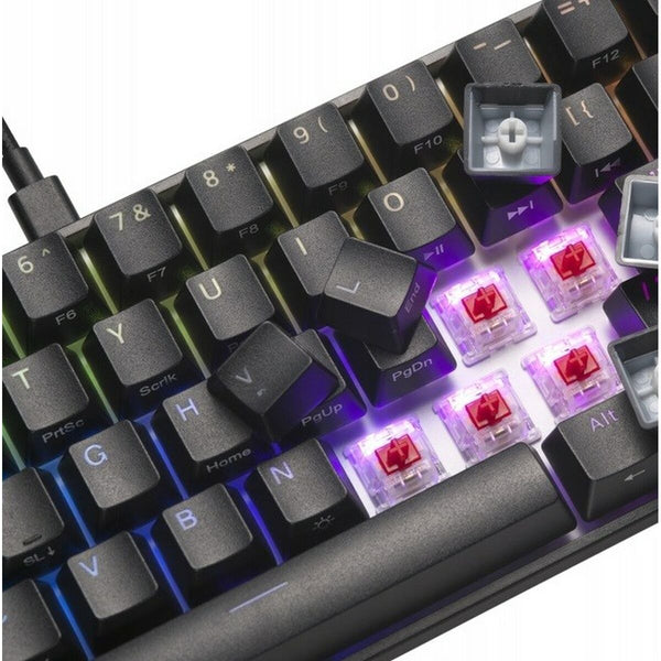 Mechanische Tastatur Mad Catz KS63NMUSBL000-0 Schwarz Bunt Schwarzweiß