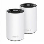 Router TP-Link DECO XE75(2-PACK) Weiß Wi-Fi RJ45 Ethernet LAN