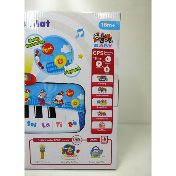 Spielzeug-Klavier Winfun 90 x 0,5 x 38 cm Blau tiere (6 Stück)