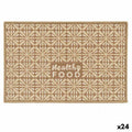 Teppich Kinvara Healthy Food Beige 40 x 1 x 60 cm 40 x 0,05 x 60 cm (24 Stück)