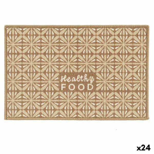 Teppich Kinvara Healthy Food Beige 40 x 1 x 60 cm 40 x 0,05 x 60 cm (24 Stück)