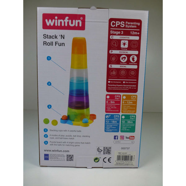 Stapelbare Bauklötze Winfun 4 Stück 23 x 61 x 23 cm