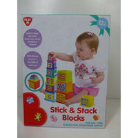 Stapelbare Bauklötze PlayGo 4 Stück 10,2 x 50,8 x 10,2 cm