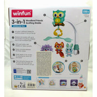 Wiegenkarussell Winfun Wald 3 in 1 31,5 x 42 x 24,5 cm Kunststoff (4 Stück)
