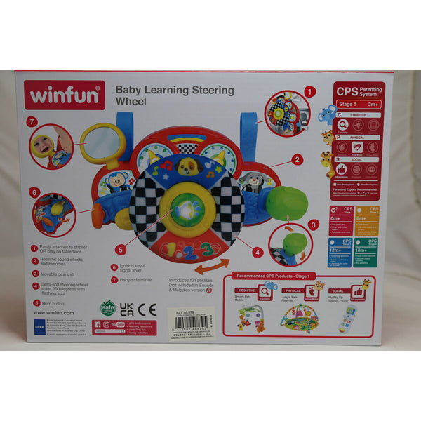 Lenkrad für Kinderwagen Winfun 29 x 17 x 10,5 cm (4 Stück)