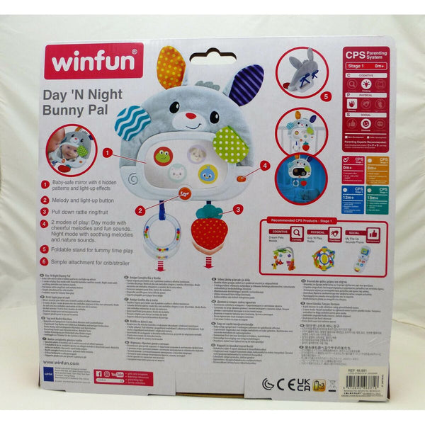 Baby-Spielzeug Winfun Hase 25 x 35 x 2,5 cm (4 Stück)