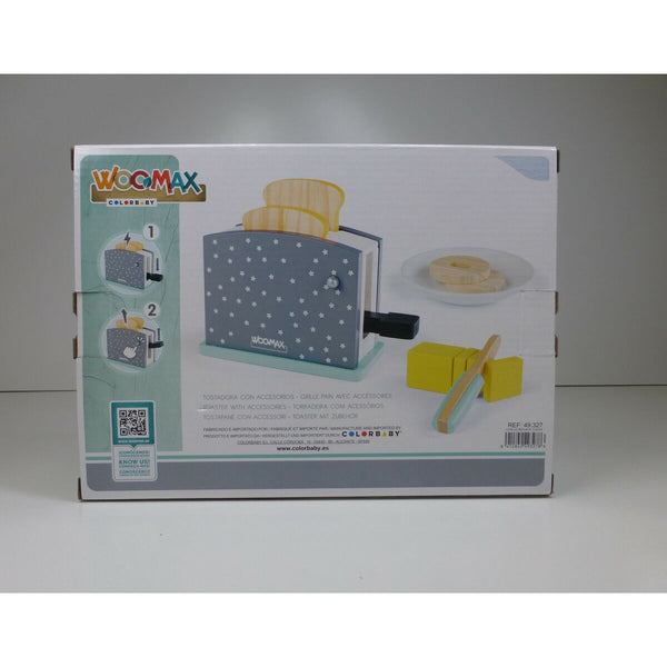 Spielzeug-Toaster Woomax 8 Stücke 19,5 x 12,5 x 8 cm (4 Stück)