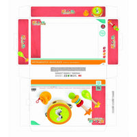 Musikinstrumente-Kinder-Set Woomax Holz 14,5 x 4,5 x 14,5 cm (4 Stück)
