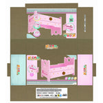 Bett Woomax Rosa 4 Stück 31 x 20 x 16 cm