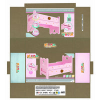 Bett Woomax Rosa 4 Stück 31 x 20 x 16 cm