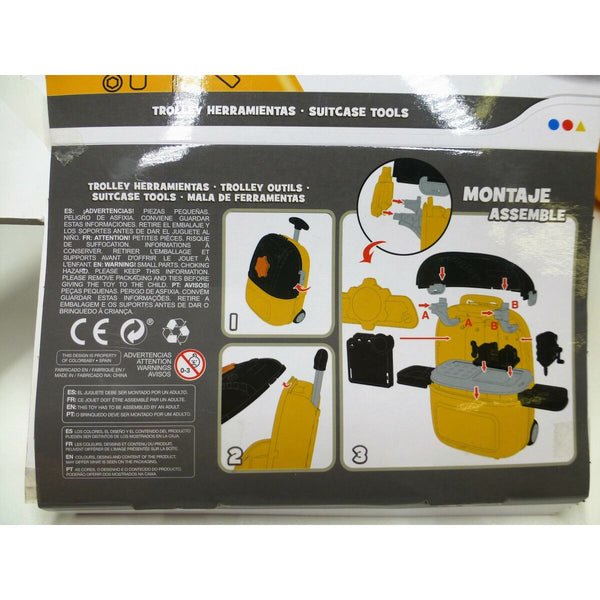 Werkzeugkasten Colorbaby My Tools Mit Rädern 2 Stück