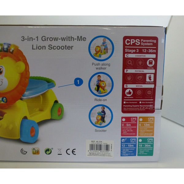 Rutschauto Winfun Löwe Licht Sound 57 x 42 x 26 cm (2 Stück)