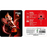 Squash-Schläger Aktive Schwarz/Rot (4 Stück)