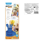 Picknick-Set Aktive 22,5 x 1,5 x 22,5 cm Polypropylen (4 Stück)