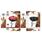 Grill Tragbarer Aktive Emailliertes Metall Ø 36 cm 36 x 44 x 36 cm (4 Stück) Rot