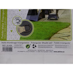 Sonnensegel Aktive Creme 500 x 0,3 x 500 cm Dreieckig (4 Stück)