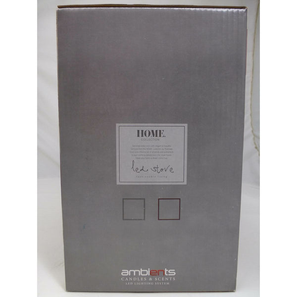 Dekorativer elektrischer Wandkamin Ambients 20 x 23 x 14 cm (2 Stück)