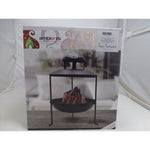 Feuerschale Ambients LED Leicht Holzkohle Dekorativ 22 x 30 x 22 cm (2 Stück)