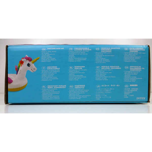 Einhorn Luftmatratze Intex 201 x 97 x 140 cm (4 Stück)