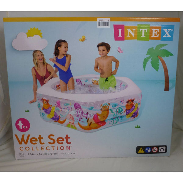 Aufblasbarer Pool Intex Acuario 510 L 191 x 61 x 178 cm (3 Stück)