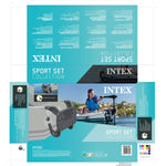 Motor-Halter Intex MARINER/EXCURSION/SEAHAWK/CHALLE Aufblasbarer Boot 3 Stück