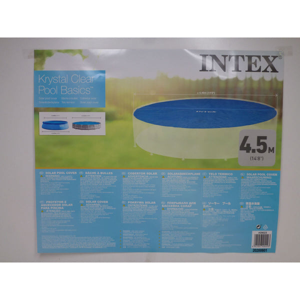 Poolabdeckung Intex 29023 EASY SET/METAL FRAME Ø 448 cm 419 x 419 cm