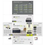 Luftmatratze Intex 99 x 42 x 191 cm (3 Stück)