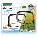 Zweiteiliges Fußballtor-Set Aktive 120 x 80 x 80 cm (2 Stück)