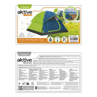 Zelt Aktive 4 menschen 240 x 130 x 210 cm (2 Stück)