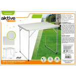 Table Klapptisch Aktive Weiß 80 x 70 x 60 cm (4 Stück)
