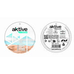 Klappbarer Camping-Liegestuhl Aktive Blau 62 x 62 x 117 cm Klappbarer Wagen Markise (2 Stück)