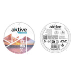 Gepolsterte Campingstuhl Aktive Flamingo Koralle 44 x 72 x 35 cm (4 Stück)