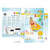 Baby-Schwimmer Intex Gelb 70 x 25 x 70 cm (12 Stück)