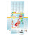 Aufblasbare Figur für Pool Intex Joy Rider 62 x 112 cm Surfbrett (12 Stück)