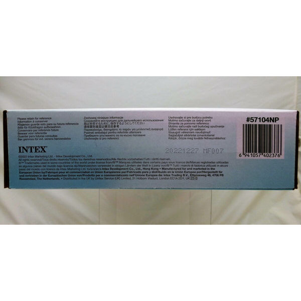 Aufblasbares Planschbecken für Kinder Intex Regenbogen Ringe 63 L 86 x 25 x 86 cm (12 Stück)