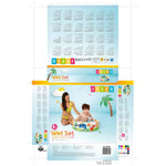 Aufblasbares Planschbecken für Kinder Intex Dinosaurier Ringe 28 L 33 L 61 x 22 x 61 cm (12 Stück)