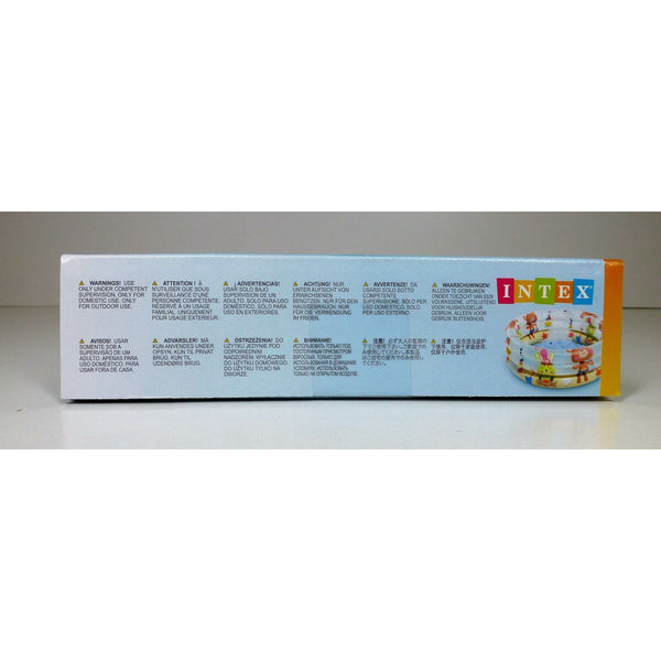 Aufblasbares Planschbecken für Kinder Intex Dinosaurier Ringe 28 L 33 L 61 x 22 x 61 cm (12 Stück)