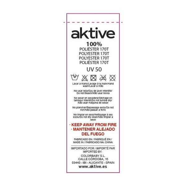 Sonnenschirm Aktive Bunt 180 x 185 x 180 cm 180 x 180 x 180 cm 180 x 189 x 180 cm (12 Stück)