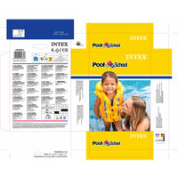 Aufblasbare Weste für den Swimmingpool Intex 50 x 47 x 40 cm (24 Stück)