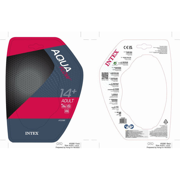 Schnorkelbrille Intex Aqua Pro