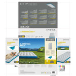 Luftmatratze Intex 72 x 20 x 189 cm (6 Stück)